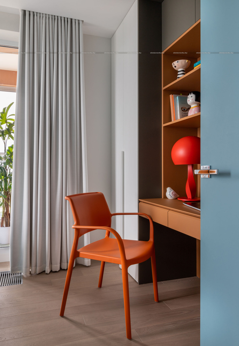 公寓室内设计“受蒙德里安启发”-60