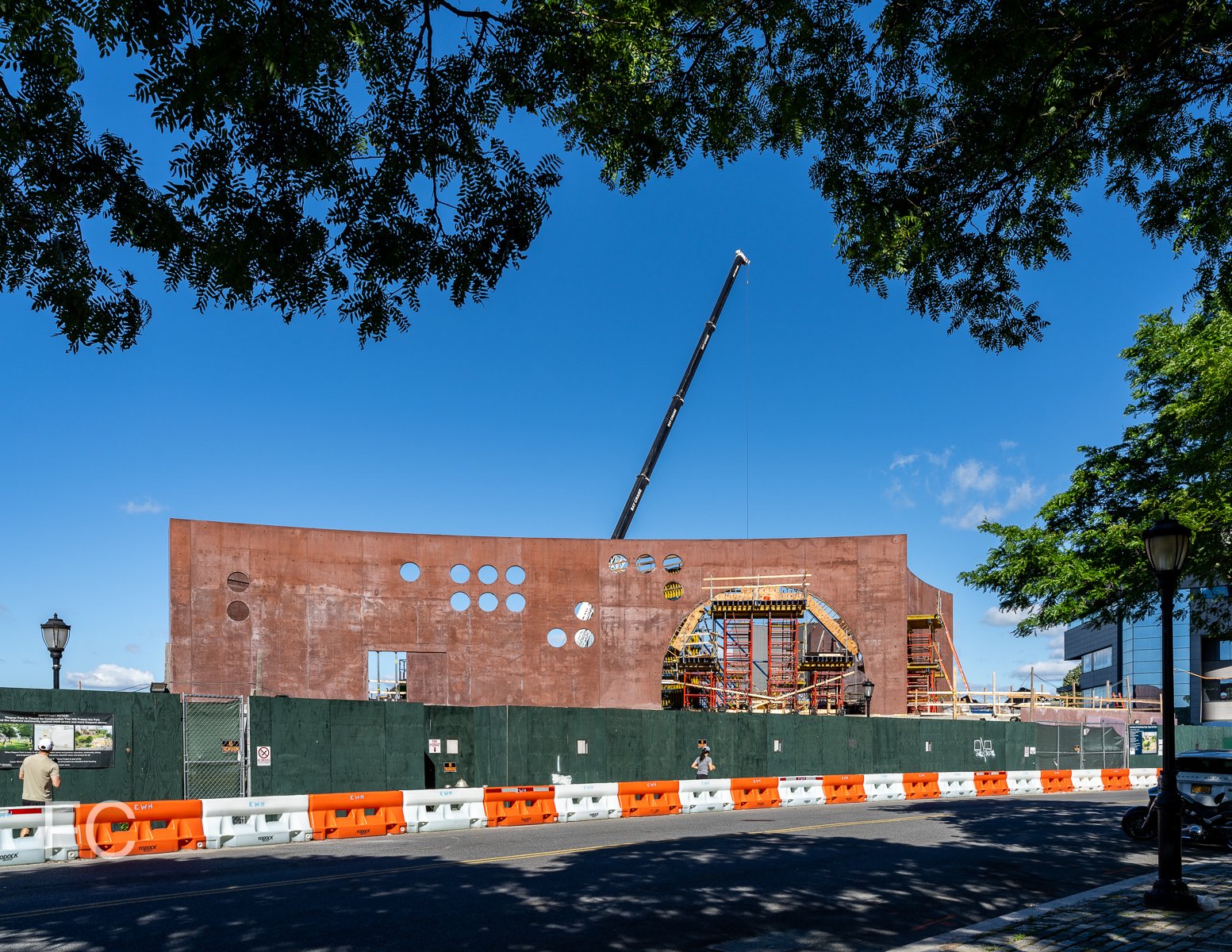 Construction Update: Wagner Park Pavilion — FIELD CONDITION-1