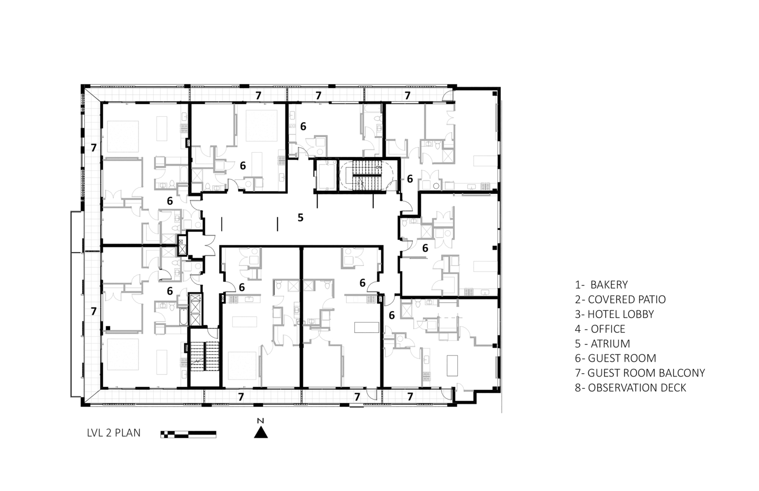 美国丹佛 Berkeley 酒店丨Meridian 105 Architecture-38