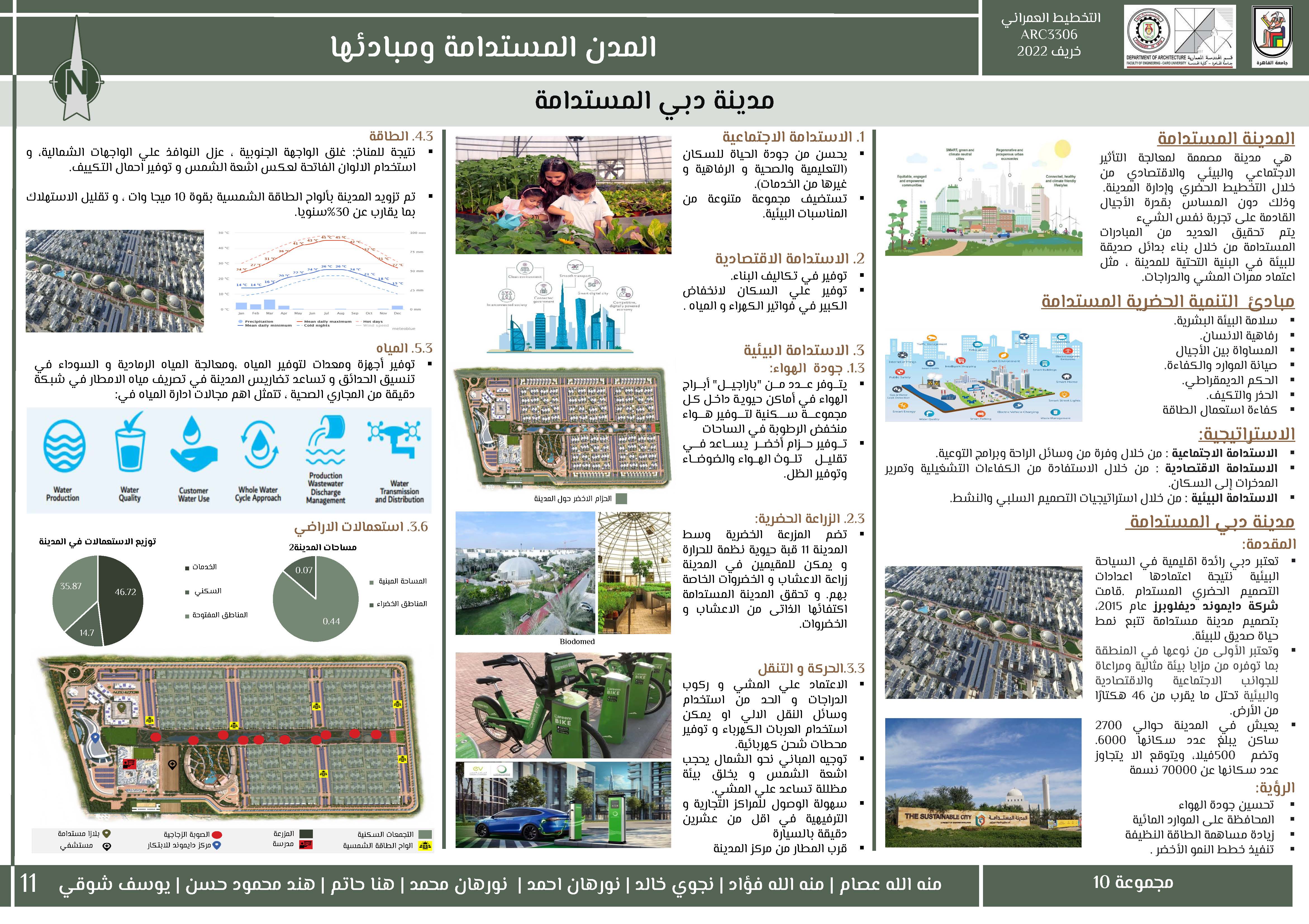 El Najila 城市规划丨开罗大学工程学院建筑系-18