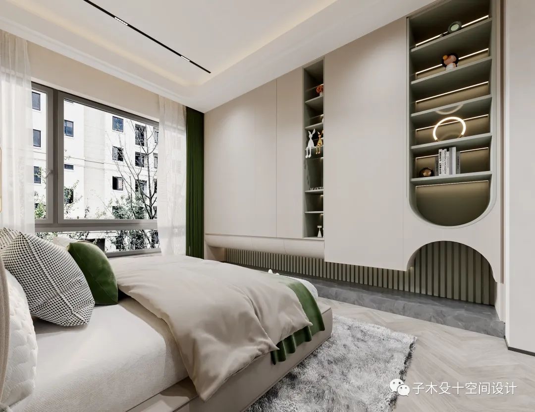 抚顺万科法式浪漫空间丨中国抚顺丨子木殳十空间设计-46