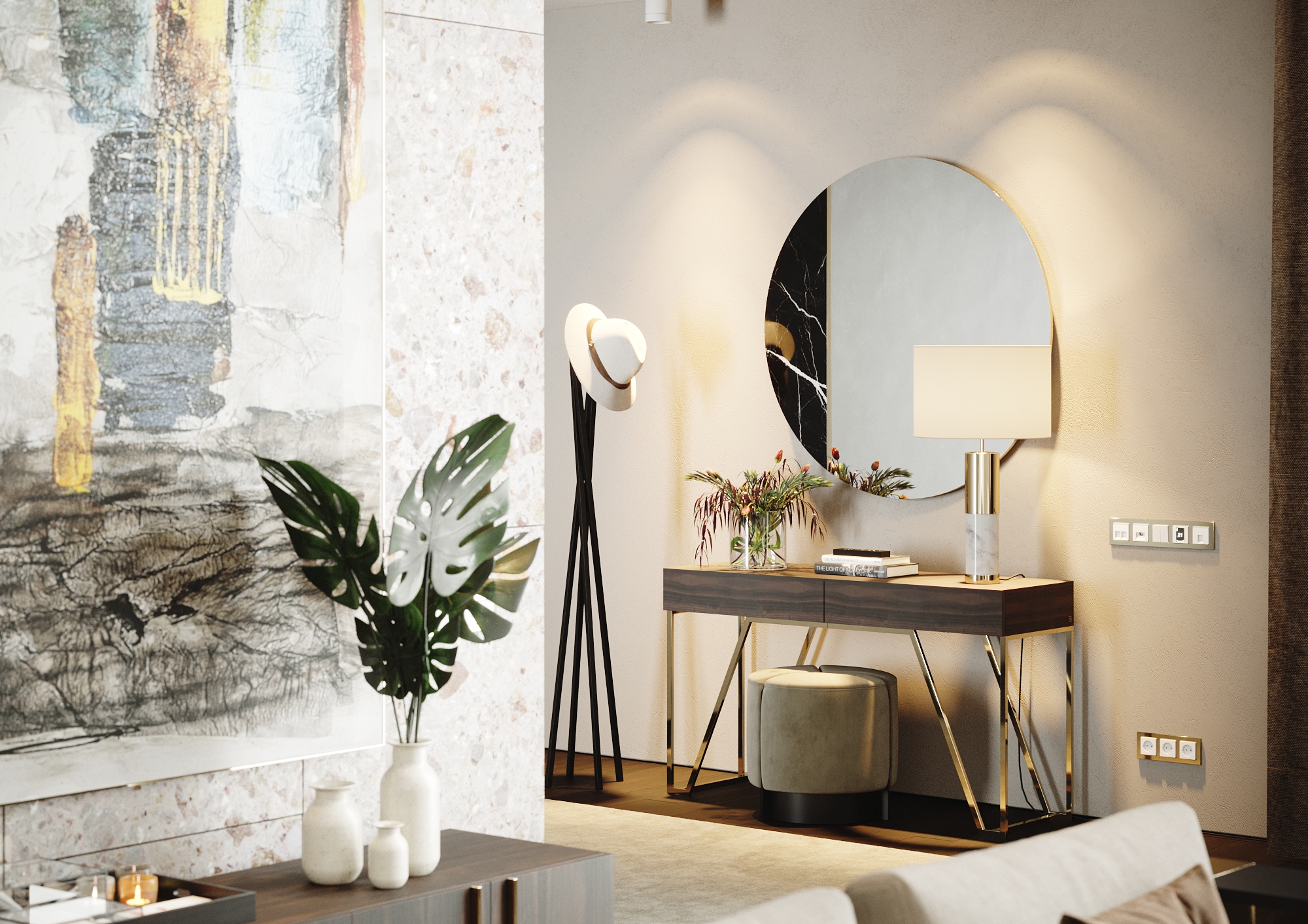 Coloane Living Room & Entrance Hall-4