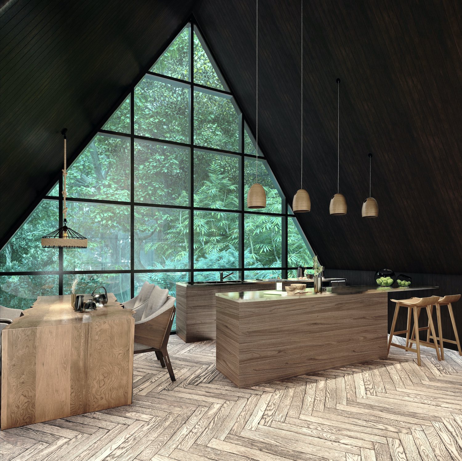 伊朗切拉夫山的利马小屋            
            -4