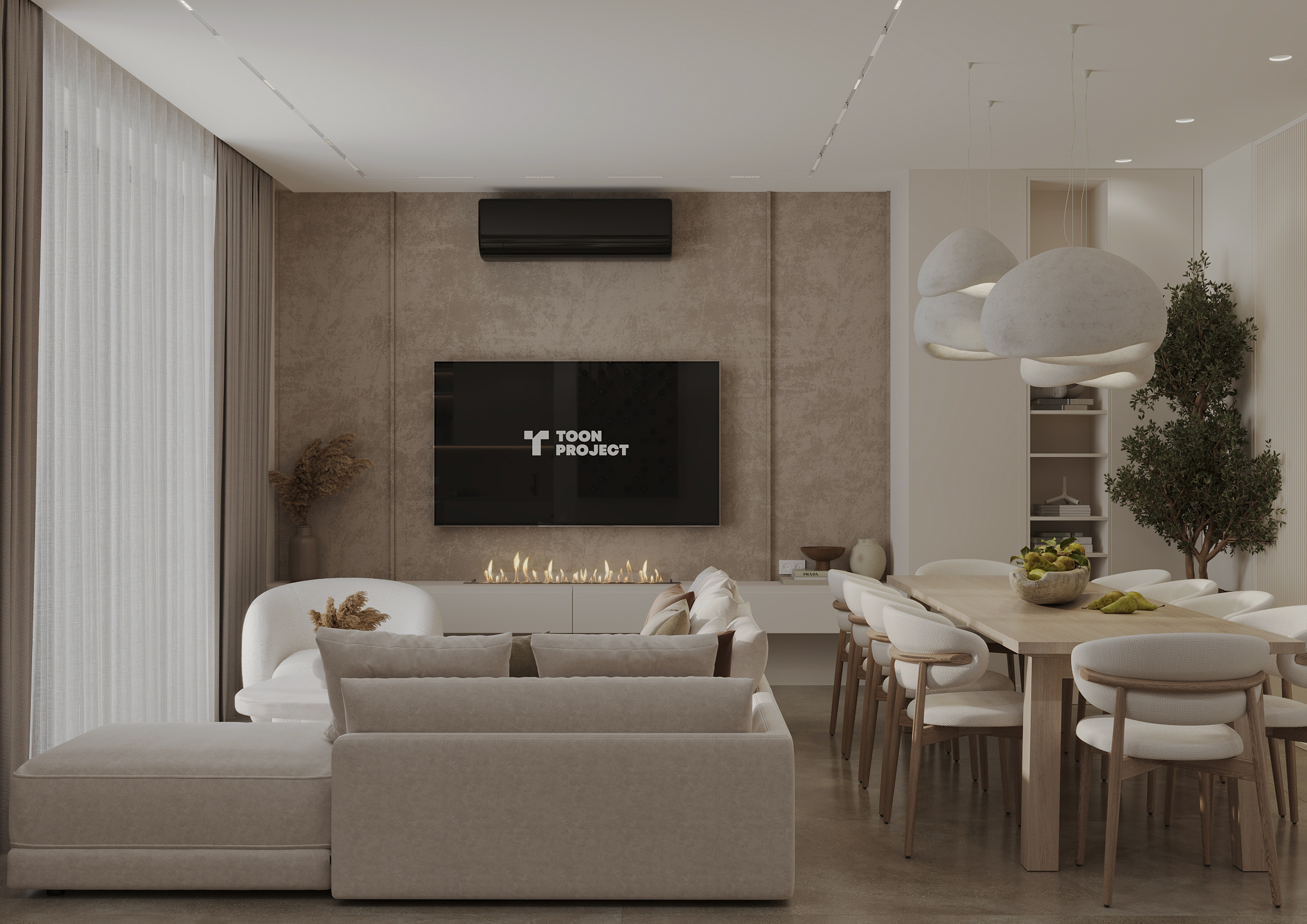 Scandinavian private house interior design-7