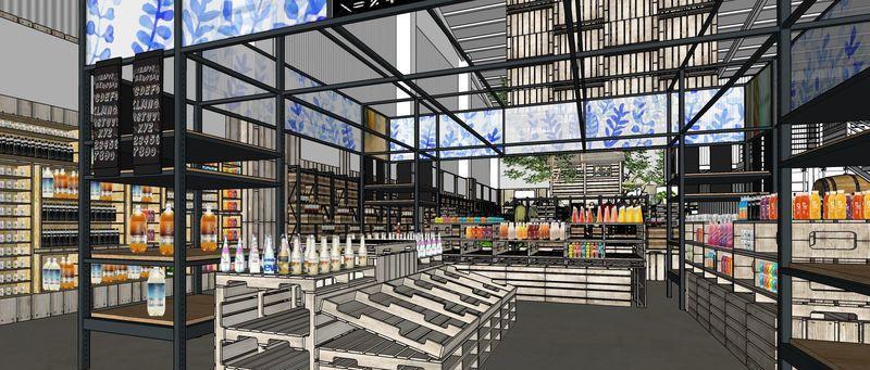 跨境商品体验中心改造设计-103