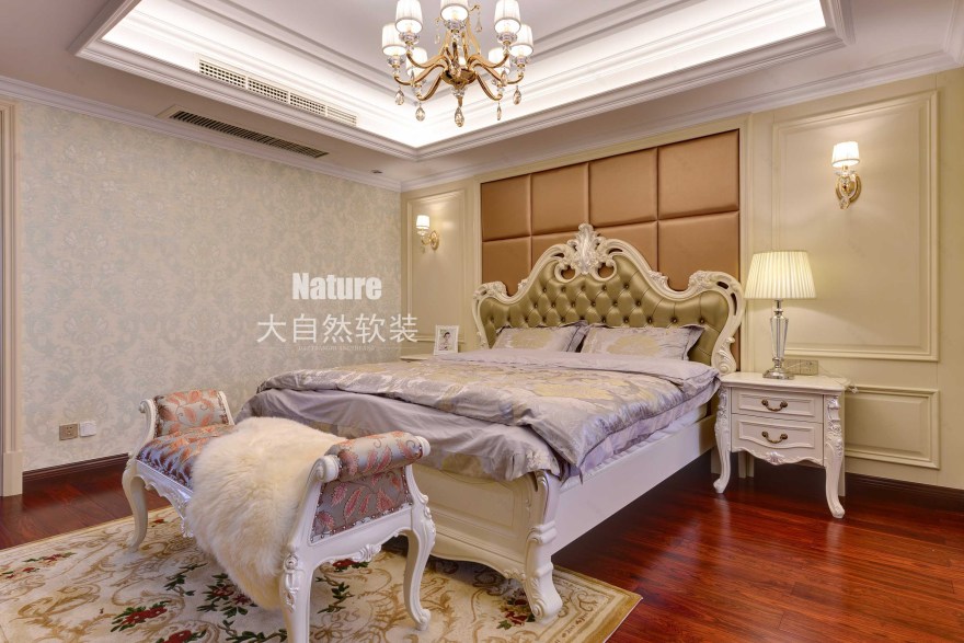 阳光威尼斯简欧风,色彩与空间的完美融合-26