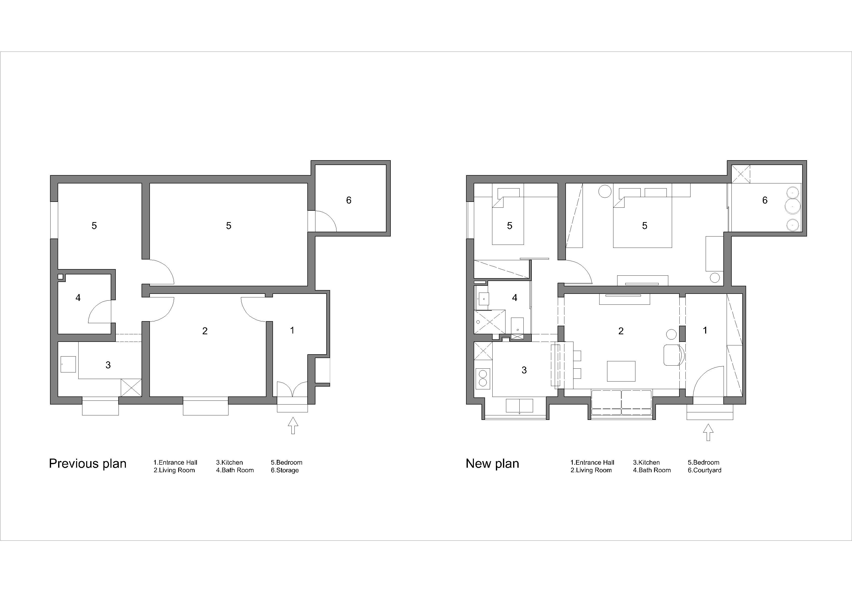 越南河内旧楼翻新，Idee Architects 打造明亮舒适家居空间-7