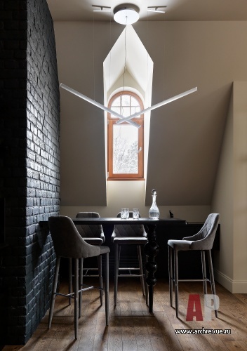 莫斯科郊外带阁楼的三层现代法式古典风格住宅丨俄罗斯莫斯科丨Шалдыбина Светлана（谢尔盖·沙尔迪宾娜）-56