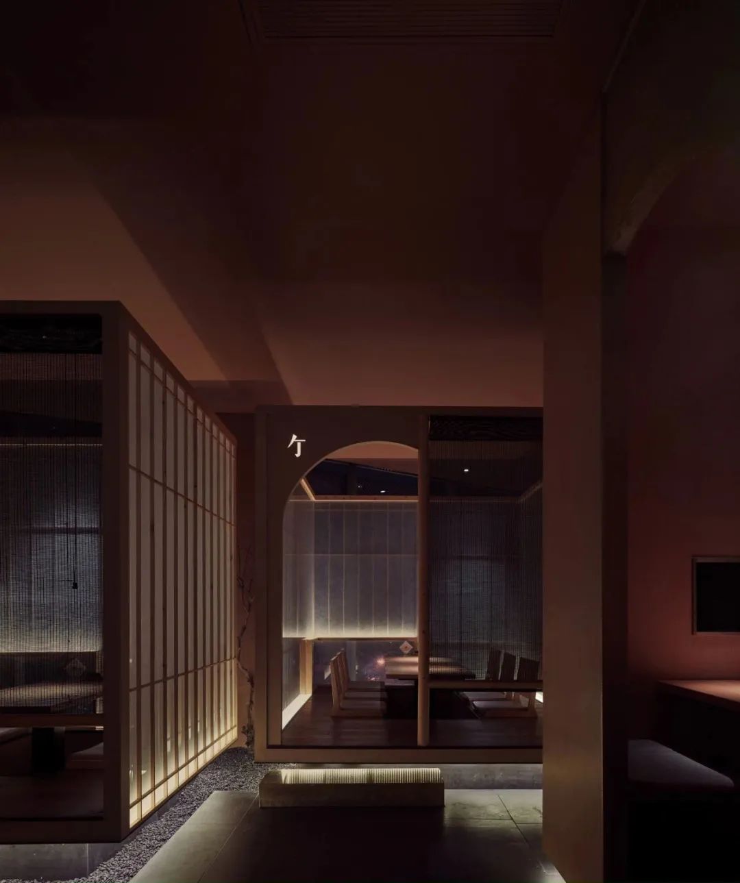隐竹日料餐厅 | 禅意和室的餐饮空间设计-24