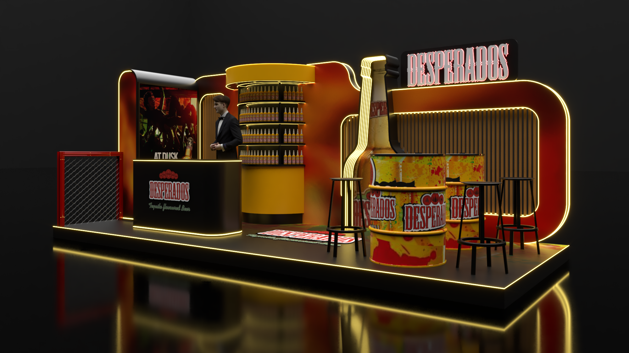 DESPERADOS Pop-Up Experience Booth-8