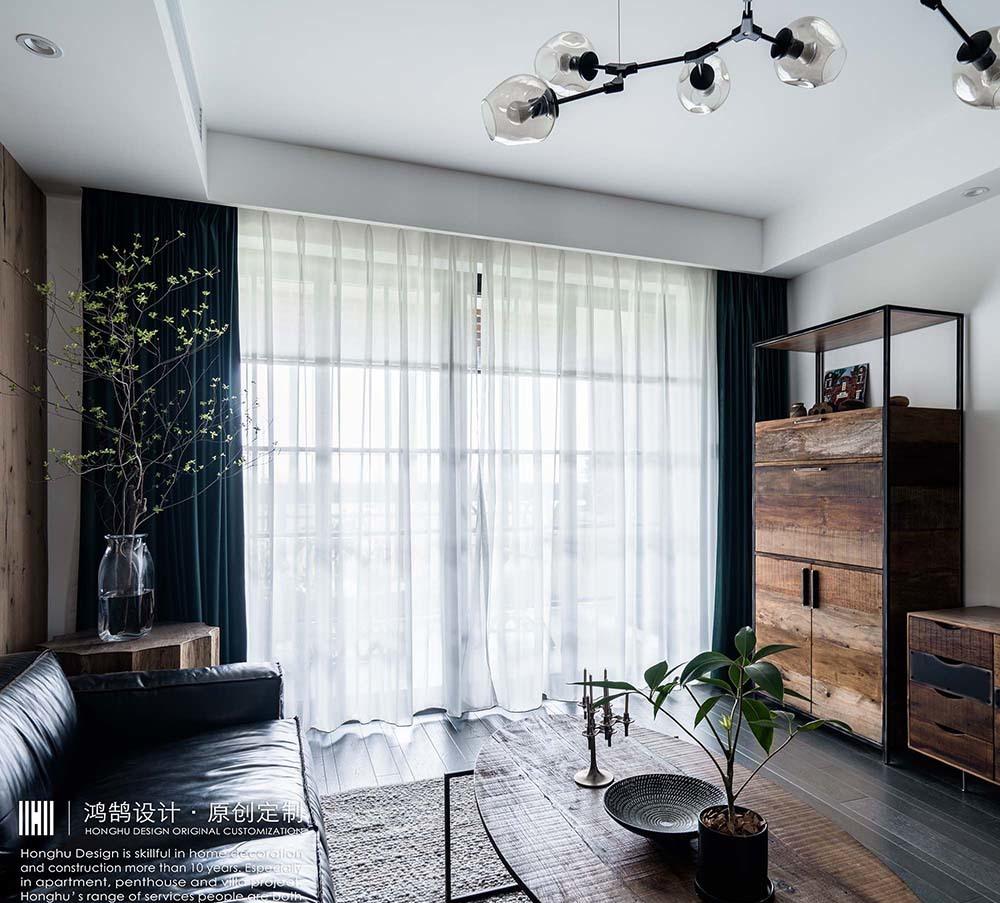 复古乡村民宿风,木地板上墙的惊艳之作-7