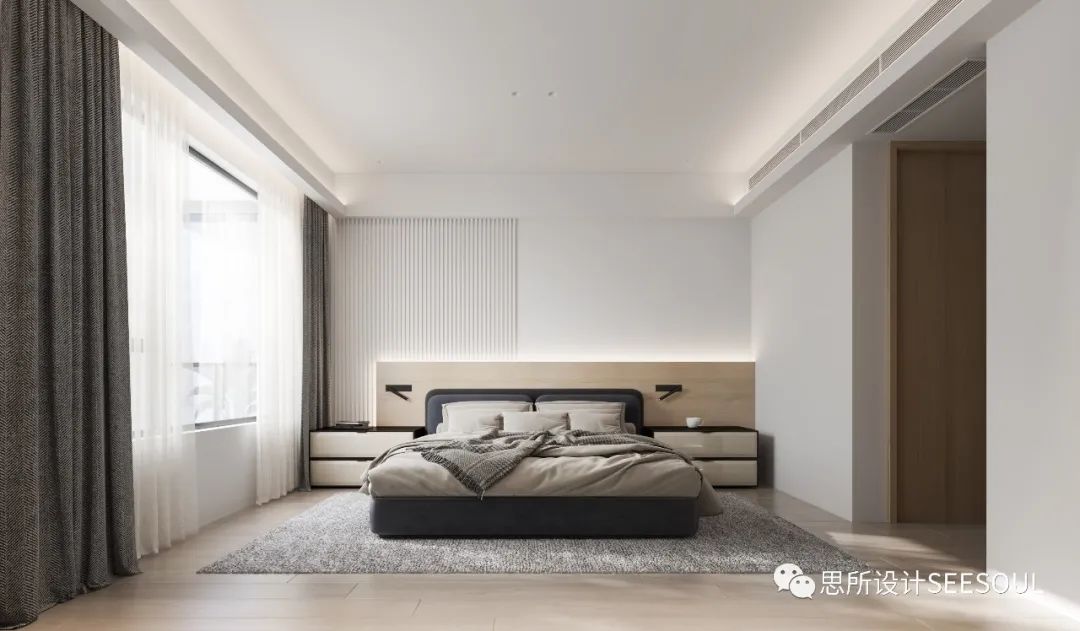 株洲湘水湾现代简约家居设计丨中国株洲丨思所设计-46