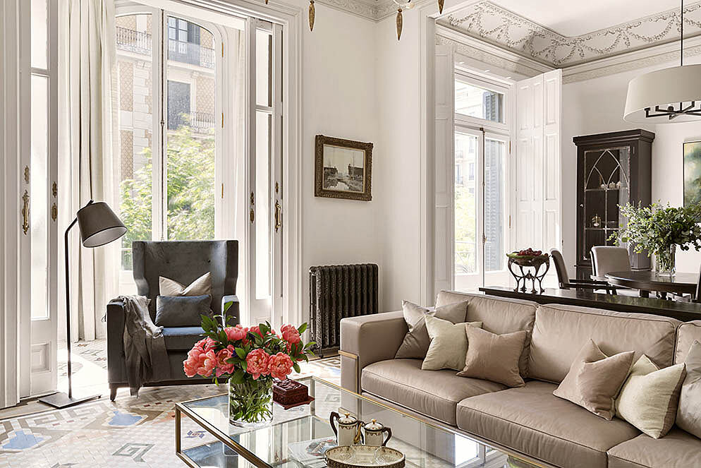 巴塞罗那明亮公寓丨西班牙巴塞罗那-1