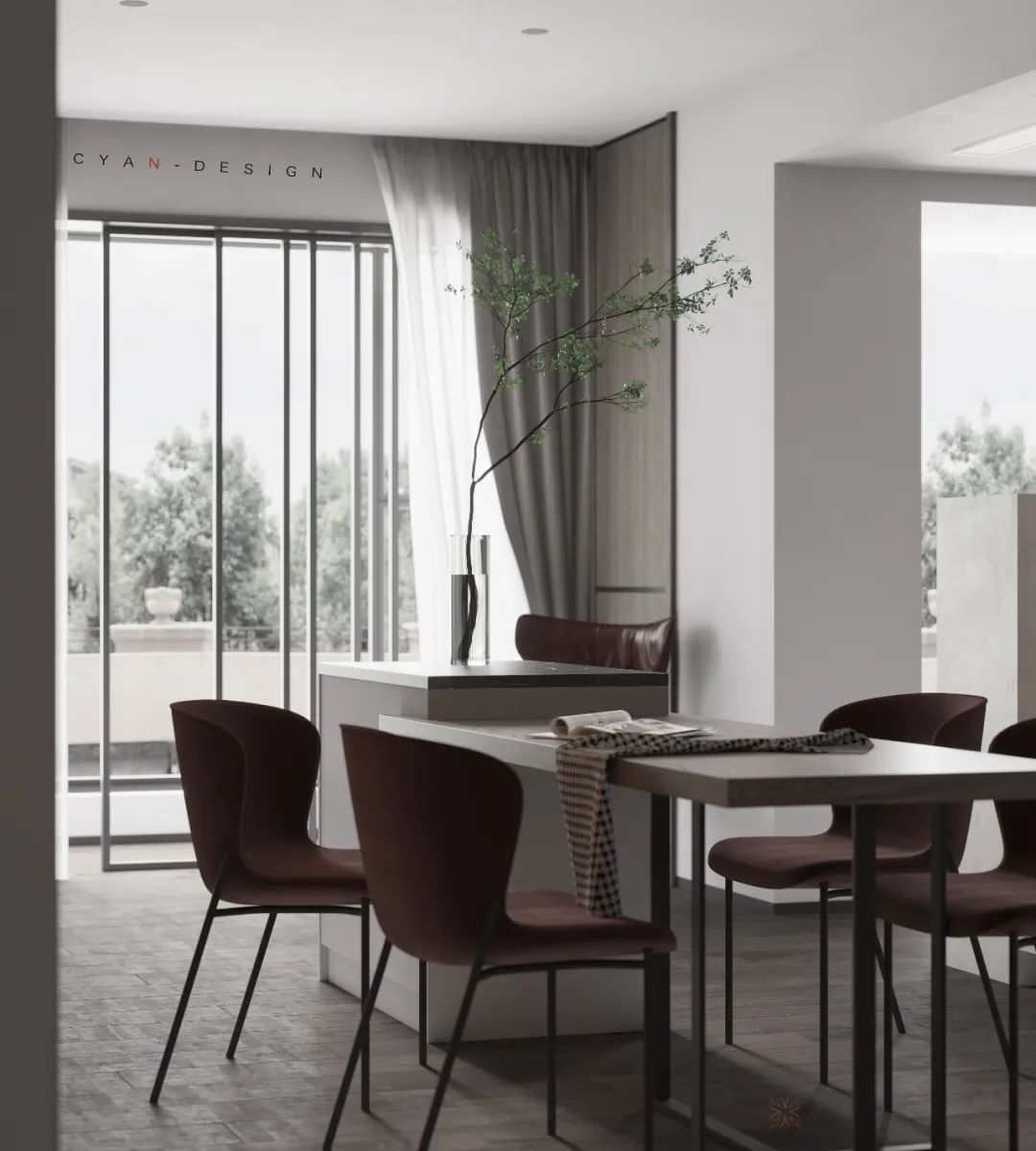 雅居乐十里花巷 | 现代简约风格室内设计-36