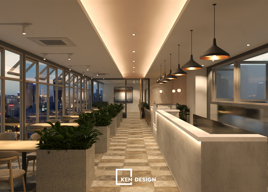 国际TL医院咖啡馆设计丨Ken Design-15