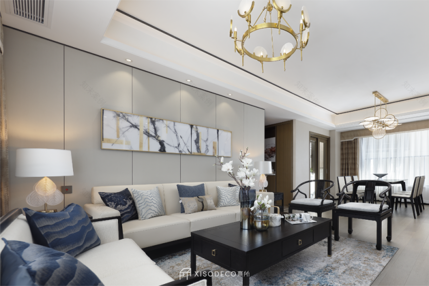 新中式风情的龙光玖龙台之家 | 生活与文化的和谐交融-47