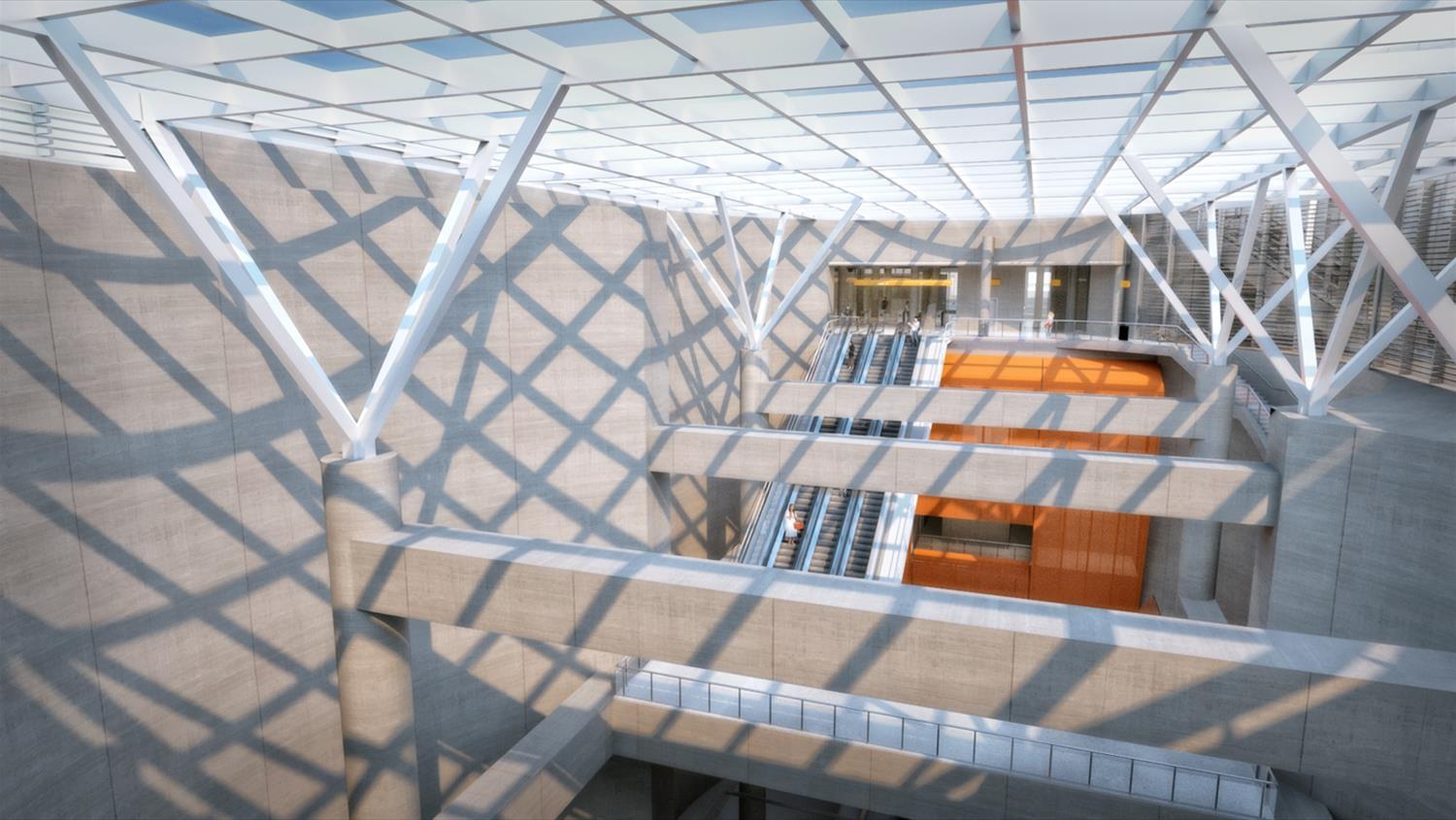 圣保罗地铁 6 号线 Vila Cardoso 站 | 绿色环保,自然光优先-3