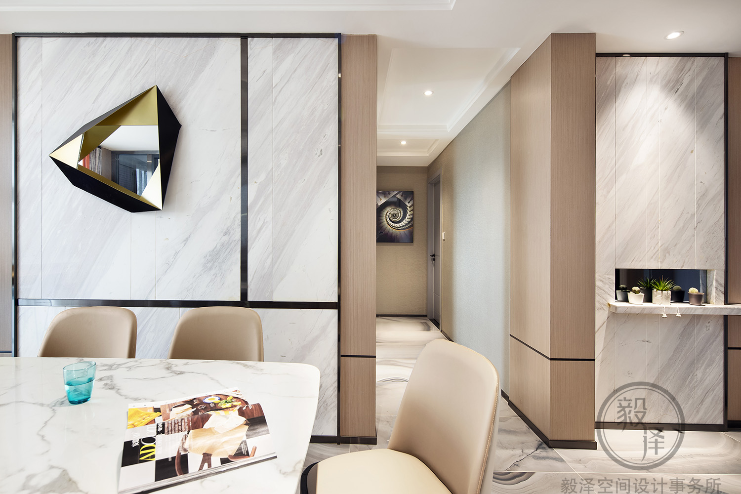 朝阳 W 宅——现代简约，书香满溢的家庭空间-18