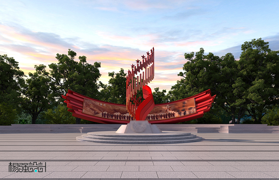 部队-军史文化长廊设计-0