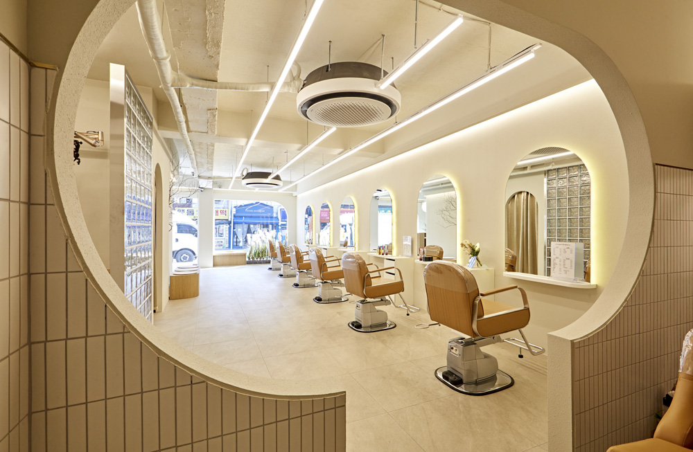 首尔地铁 2 号线厅的 20 平米美容室设计-12