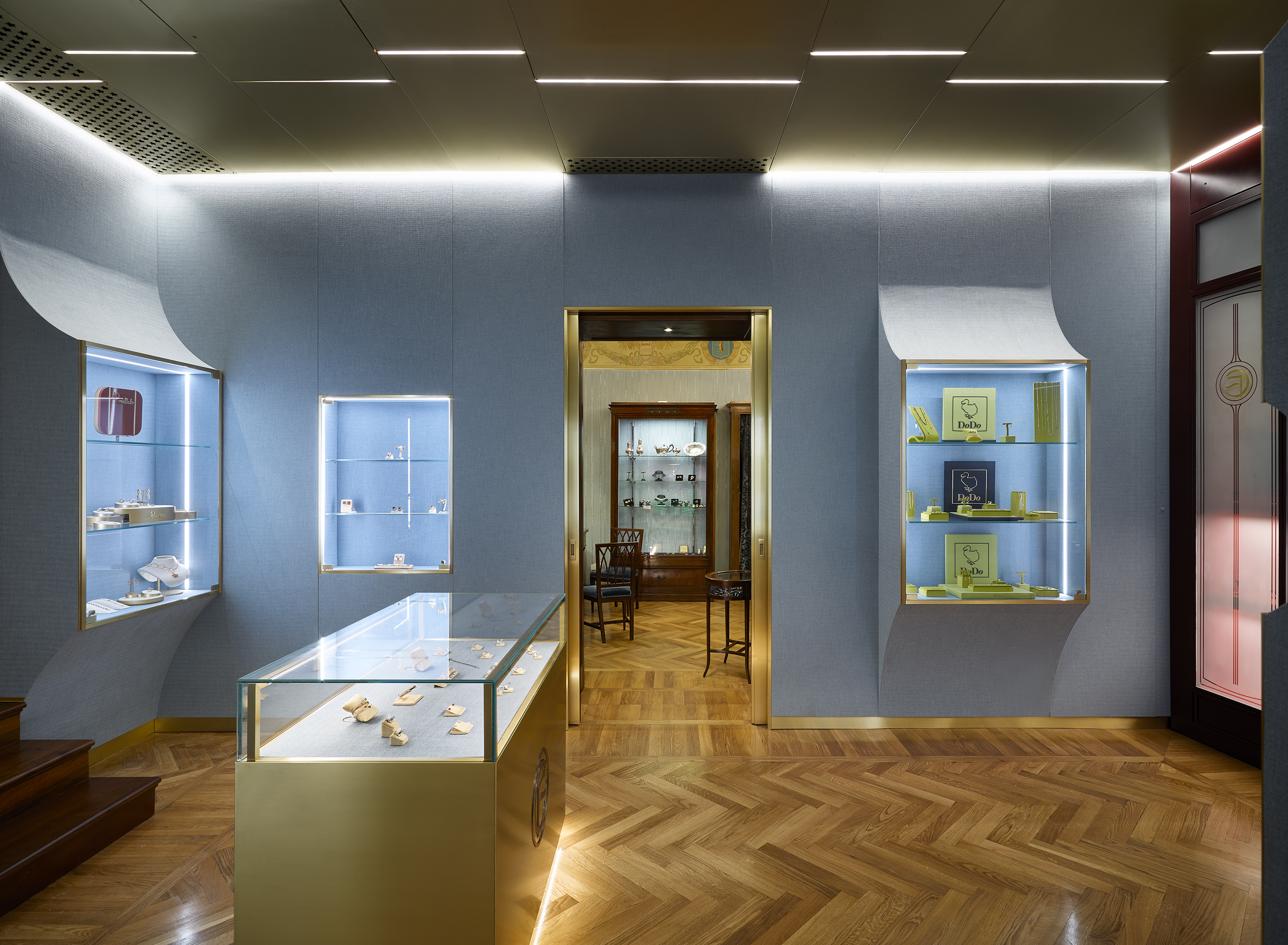 奇奥凯蒂珠宝店室内设计丨意大利丨Pietro Carlo Pellegrini-6