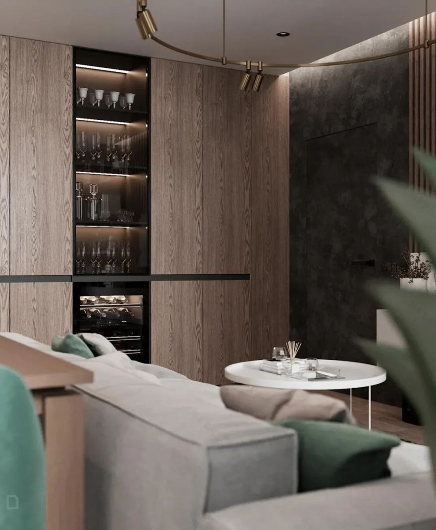 复古墨绿+原木轻奢-3