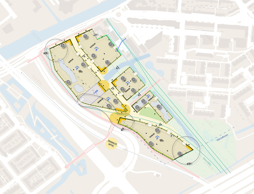 Leidschendam-Voorburg Overgoo | Ontwikkelkader: magic mix zet leegstand om in vitaal woonwerkgebied | Urhahn-2