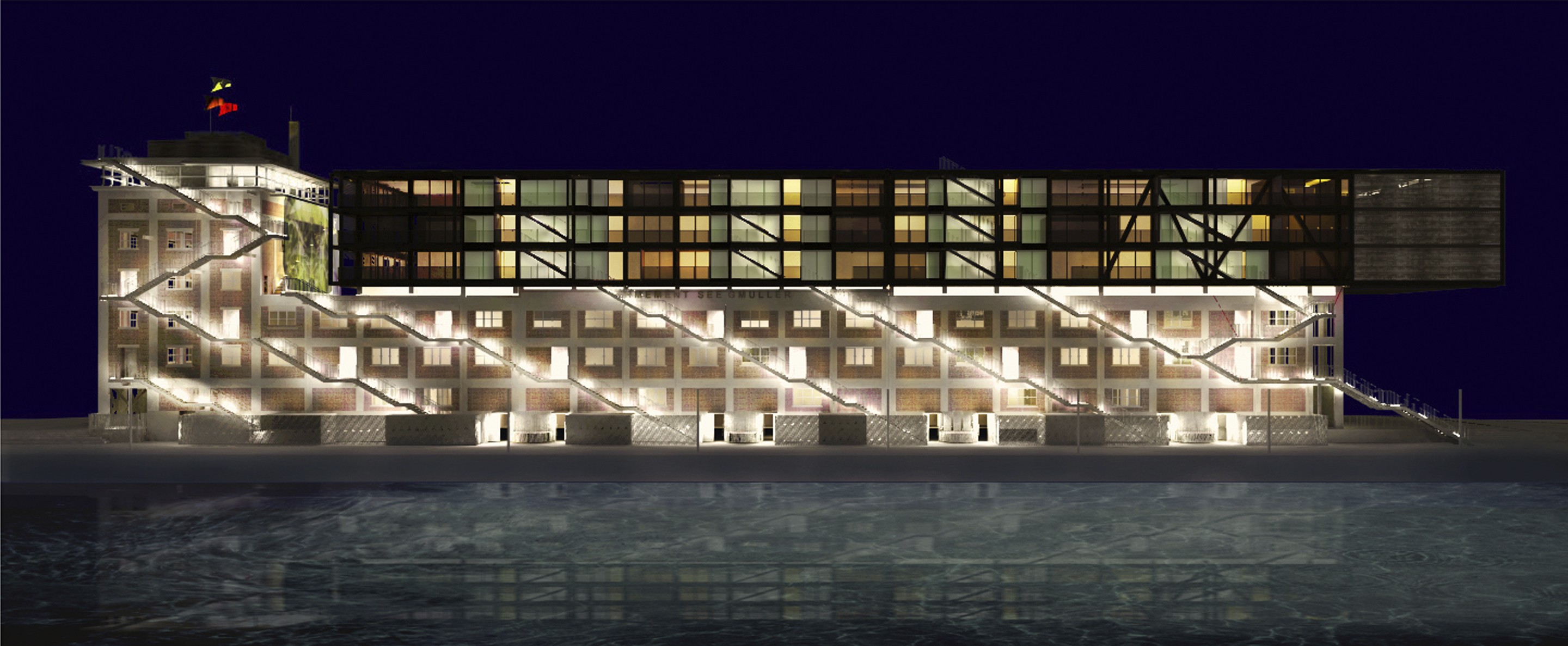 翻新旧厂房的现代奇迹 | Docks Malraux 项目-71