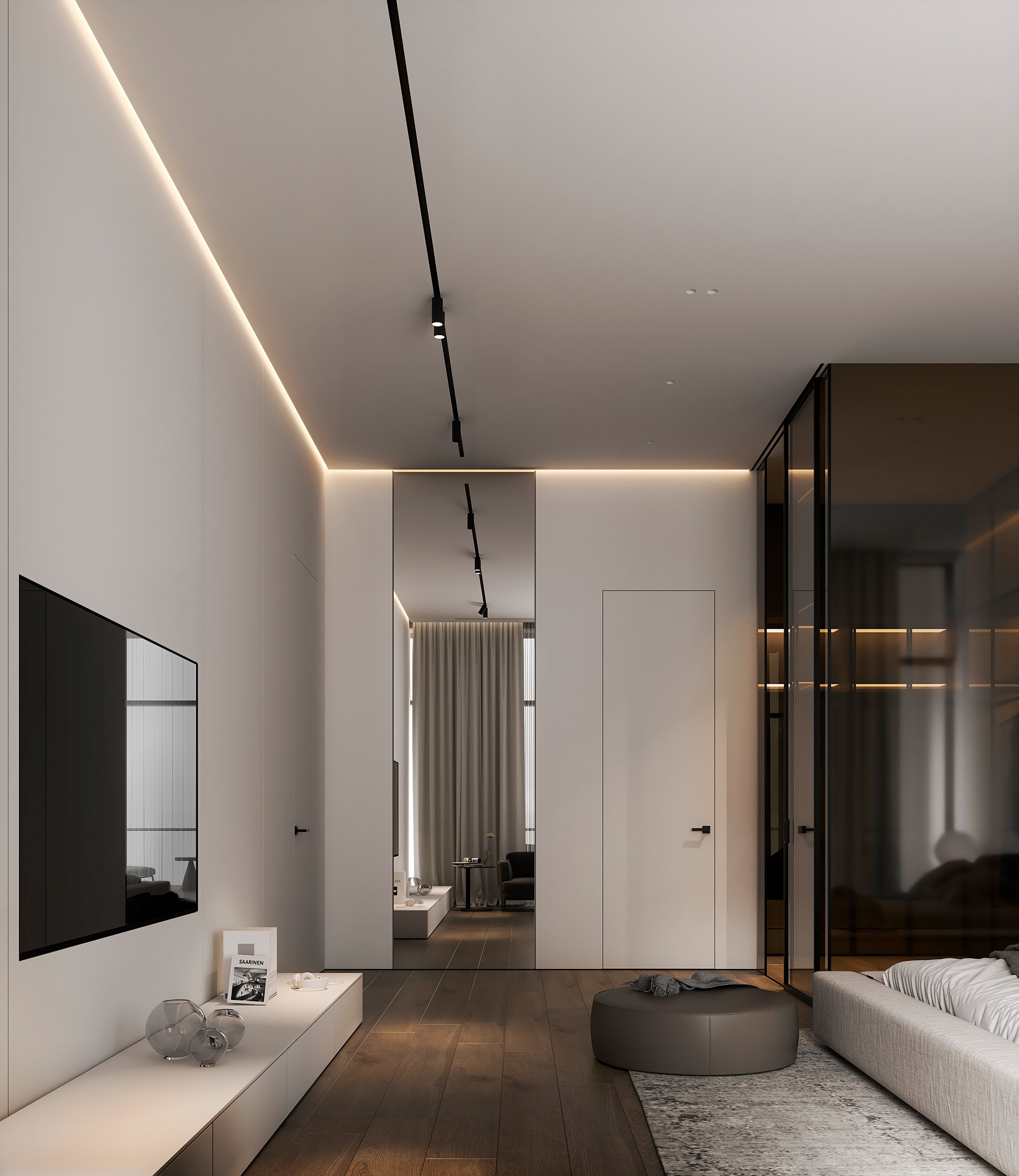 现代简约 复式空间设计！-14