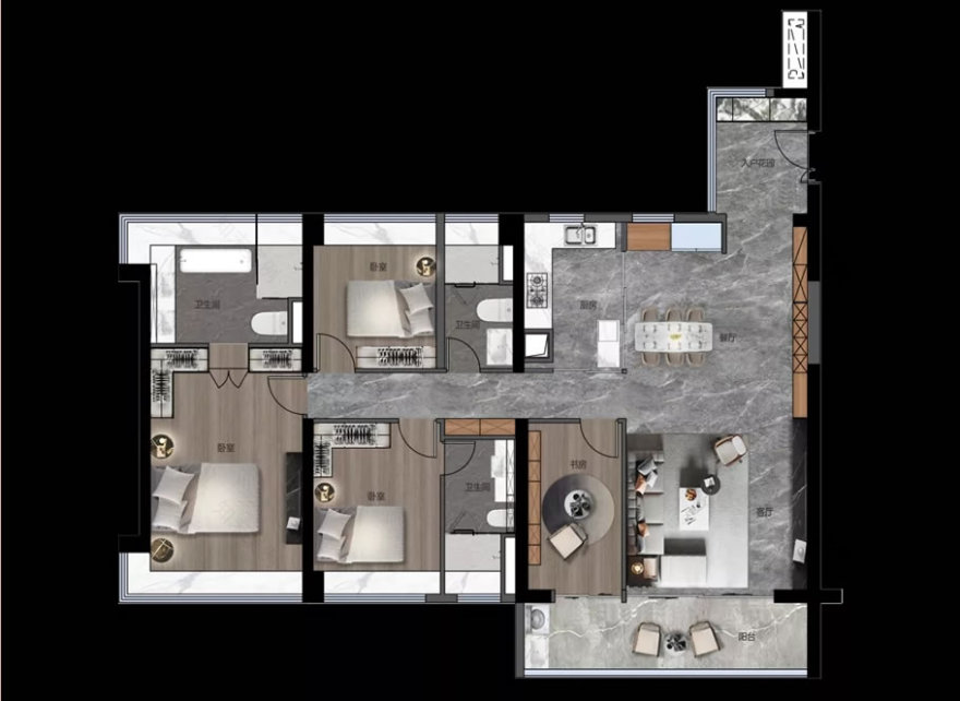 广州越秀·和樾府丨中国广州丨PTA上海柏涛-53