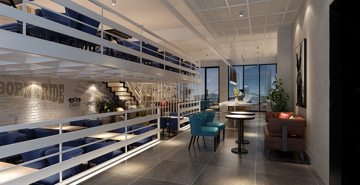 商业餐饮空间艺术定制，展现设计魅力-11