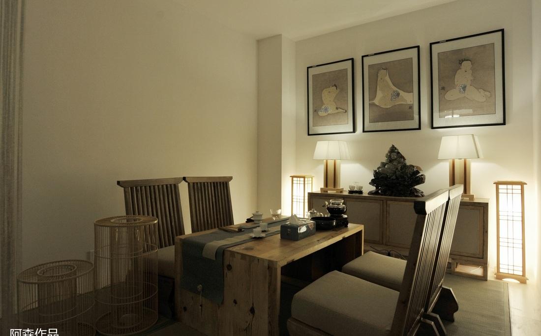 民宿设计师阿森丨重庆七隆藏传文玩会所-5