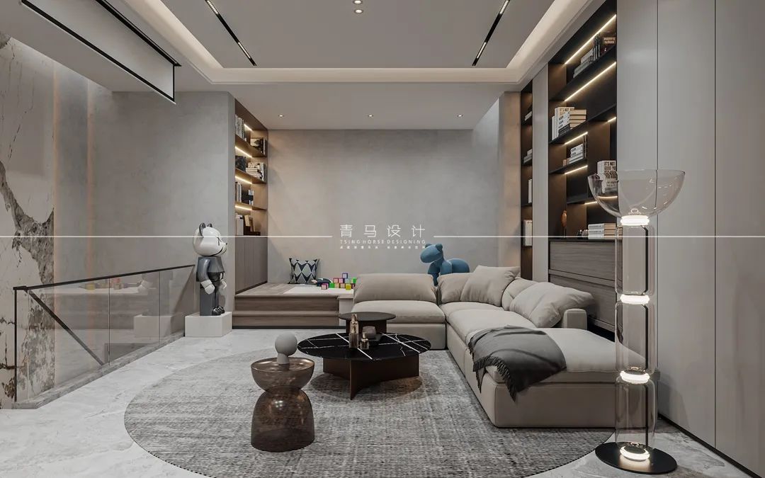 世园大公馆意式轻奢联排别墅丨中国西安丨青马别墅设计-18