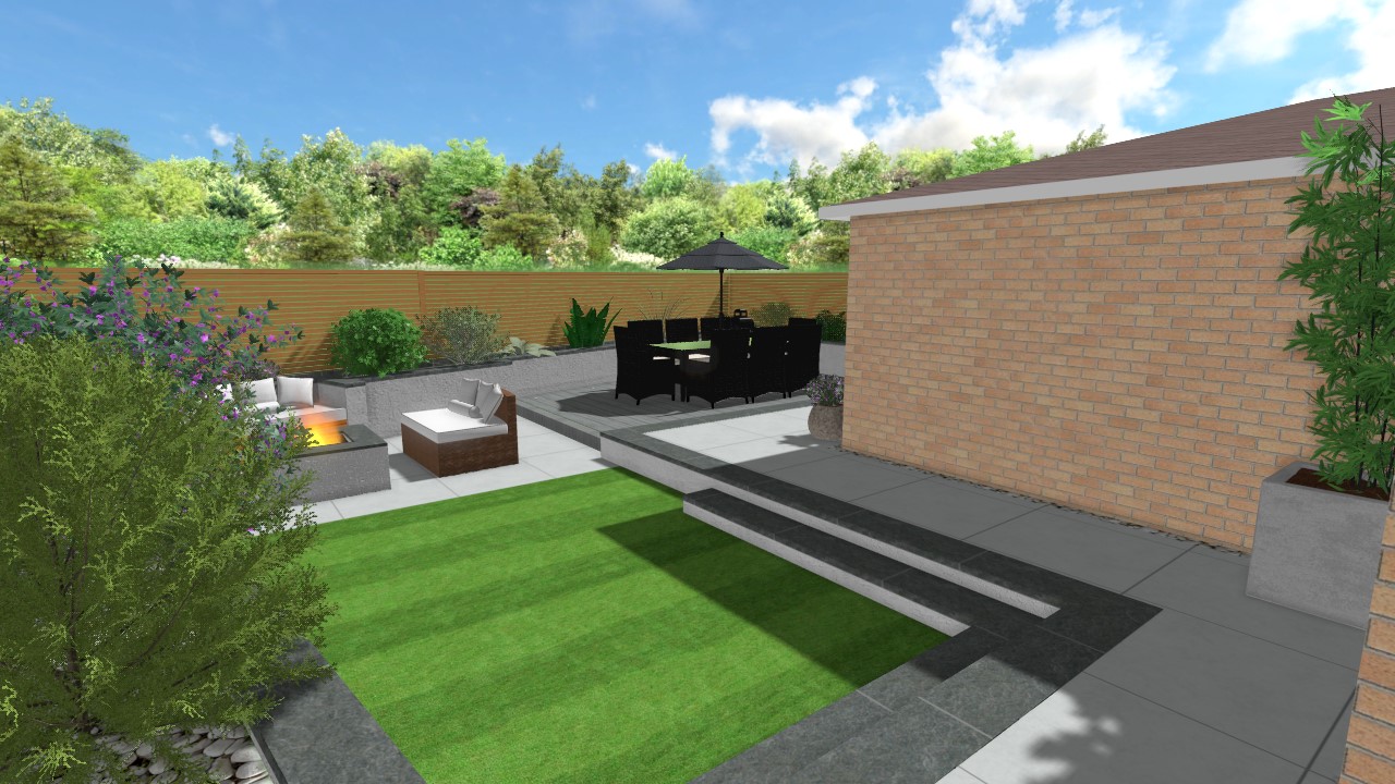 当代花园丨Blue Iris Landscapes-21