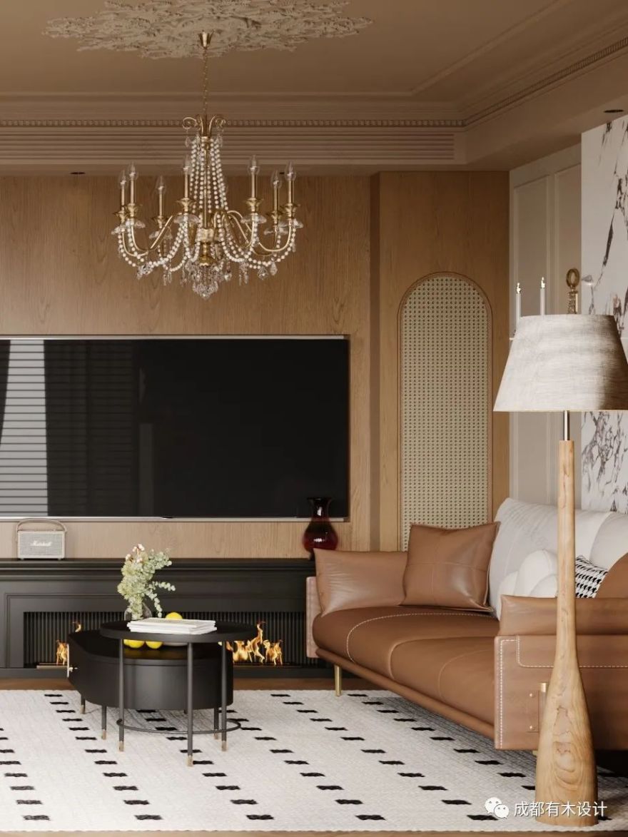 金沙城锦西观棠 · 法式复古的岁月静好丨有木设计-34