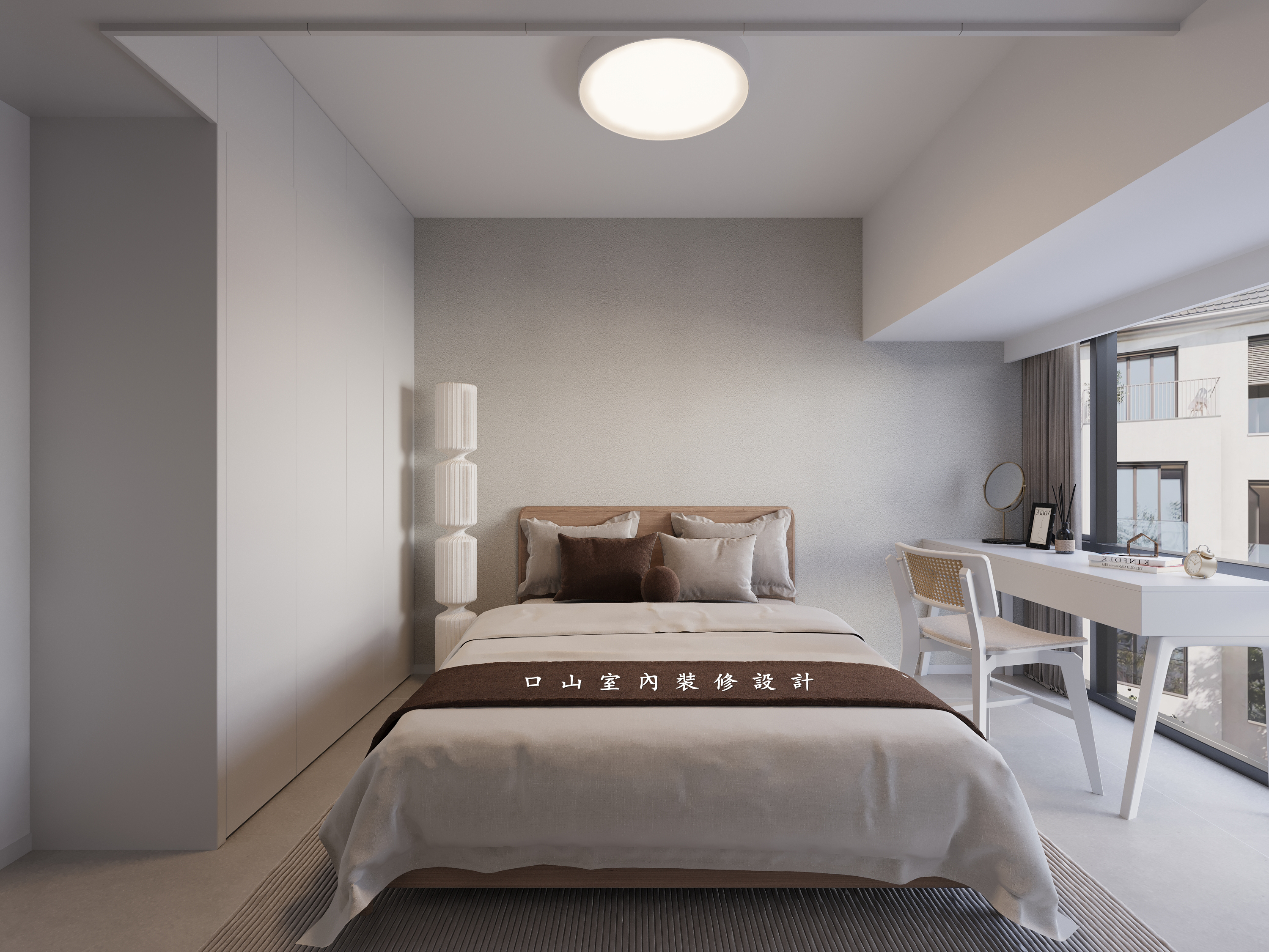 深圳口山设计：绿景花园现代简约，回归纯粹舒适的生活-2