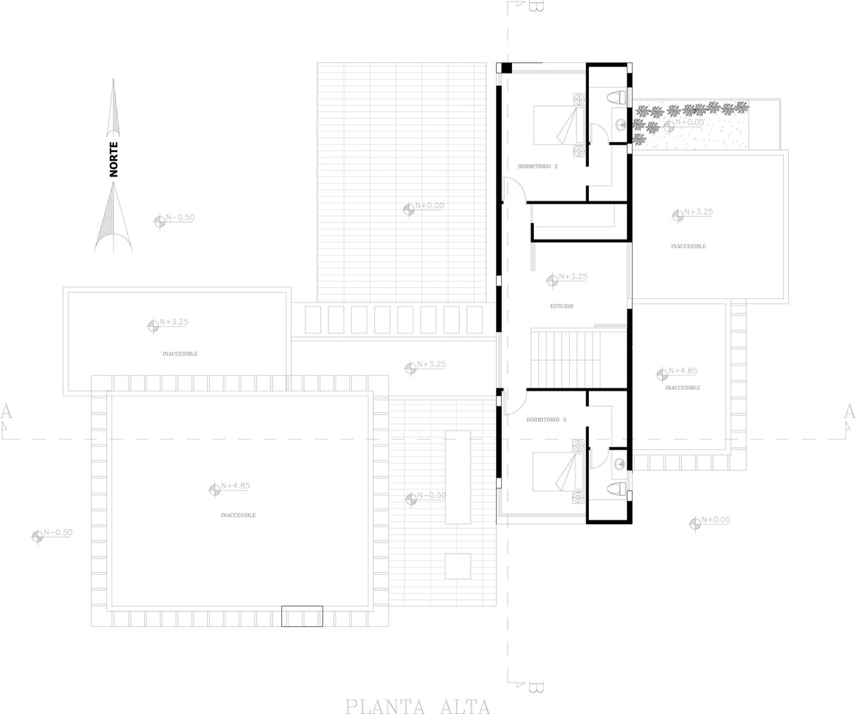 掌案免费分享多个高清别墅场景图，内含别墅户型图-51