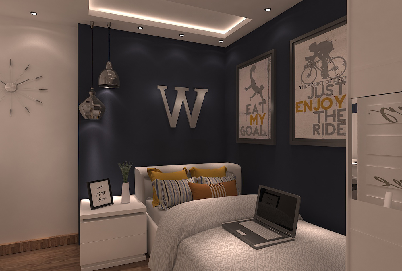 卧室|Boy's bedroom-5