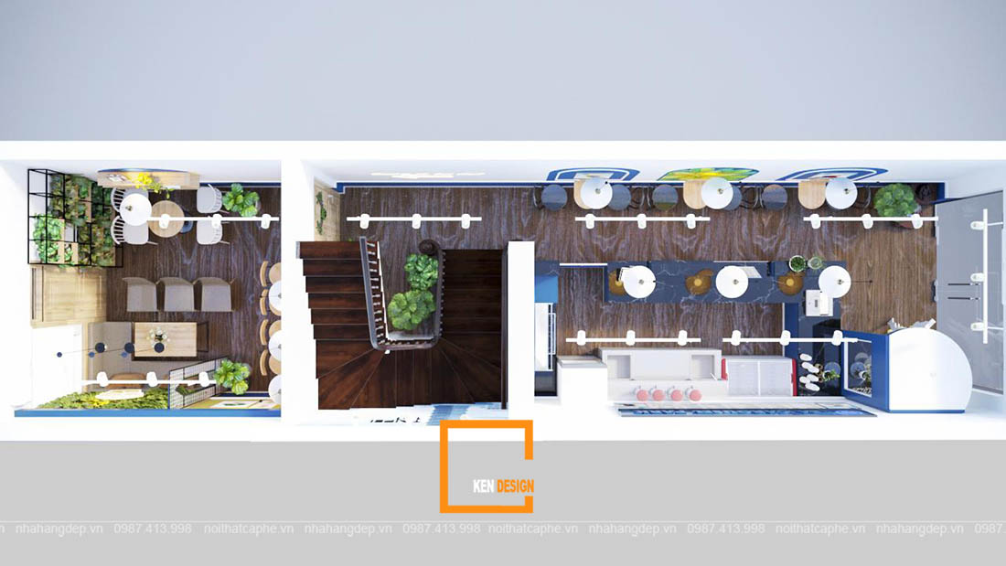 Tea Carousel Park奶茶店丨越南河内丨Ken Design-24