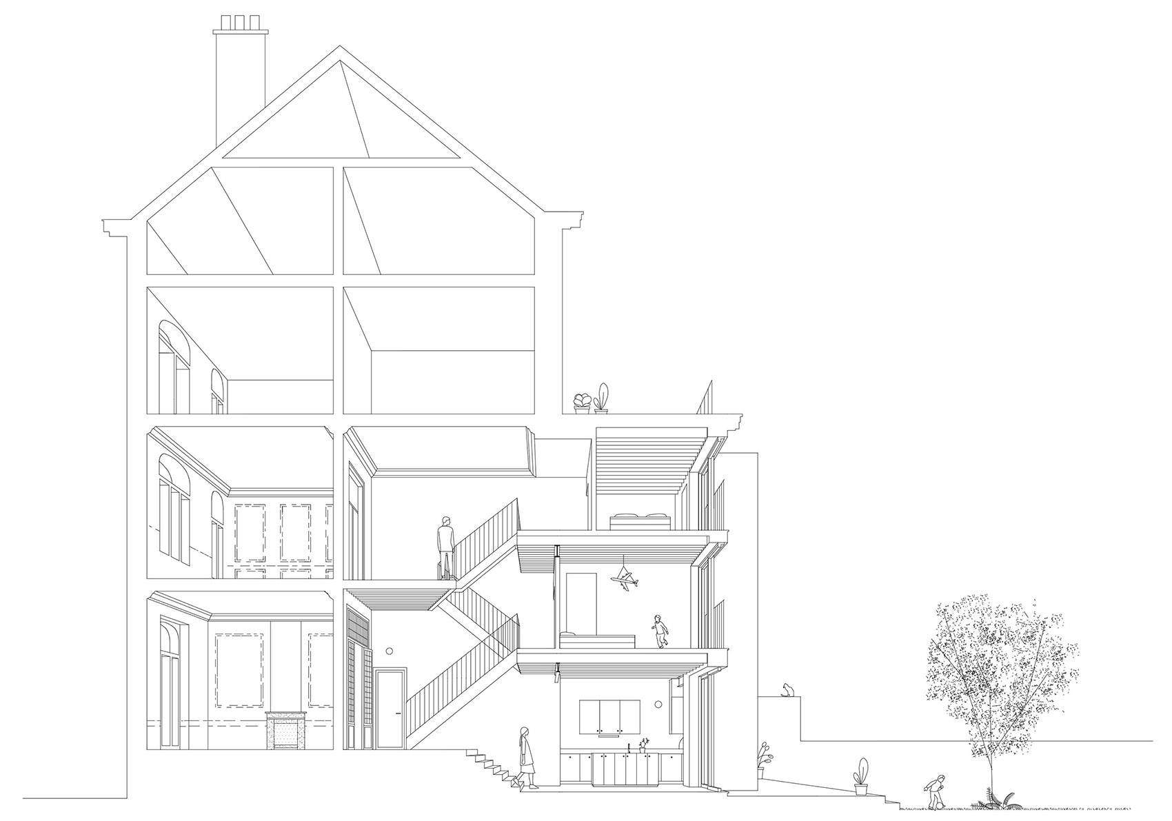 比利时布鲁塞尔“主人之家”翻新-43