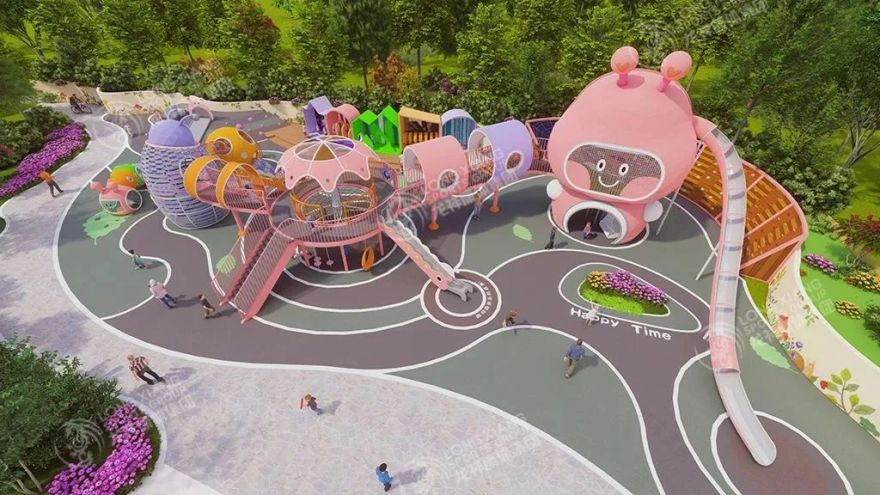 龙祥康体项目|惠奥•梵高的花园给孩子一个充满艺术的童年精工制造定制IP乐园-26