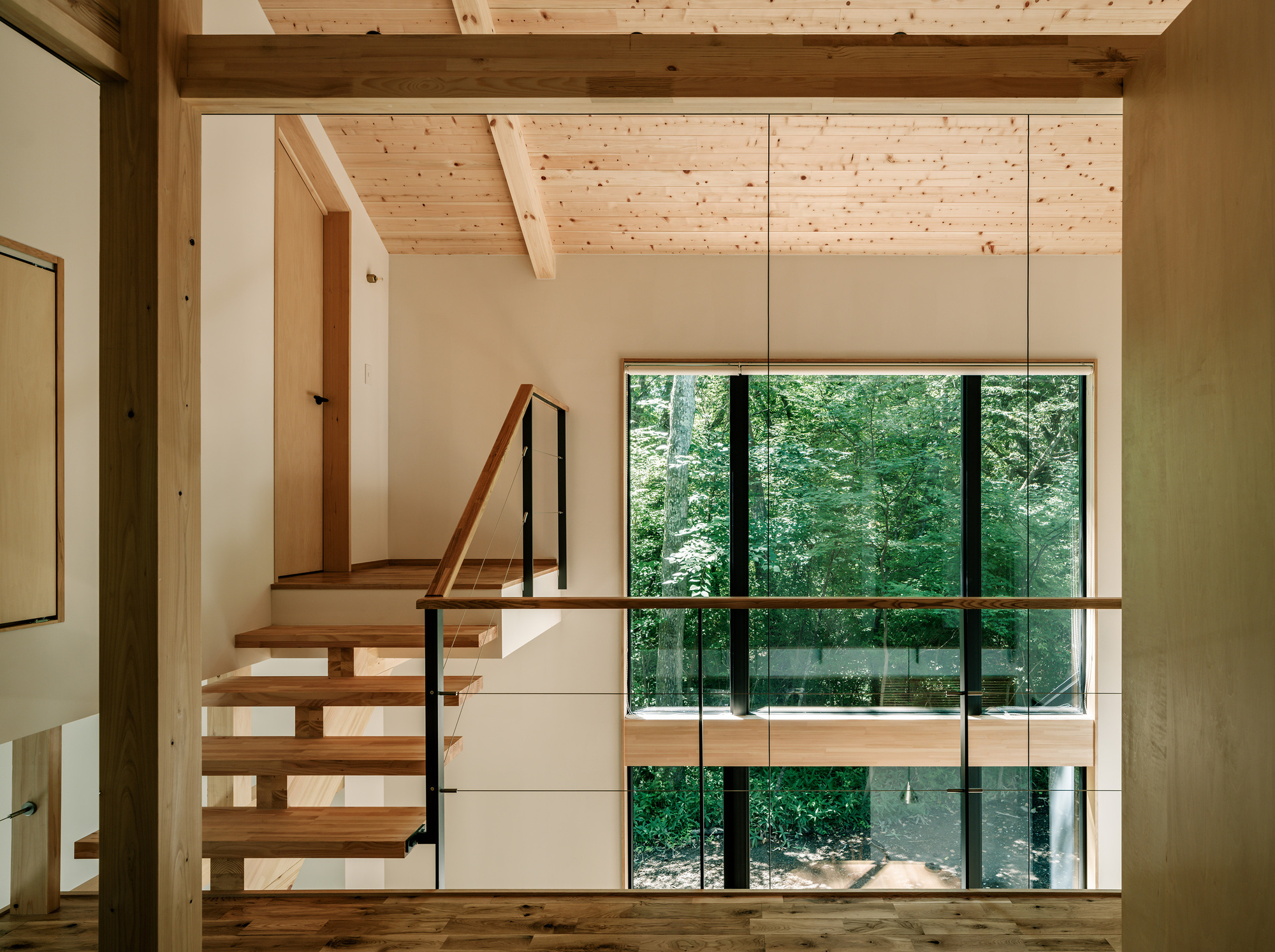 自建挑空别墅丨日本长野丨norari works-20