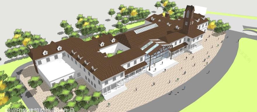 扬州双沟服务区 | 欧式南洋风情的高速公路商业空间-32