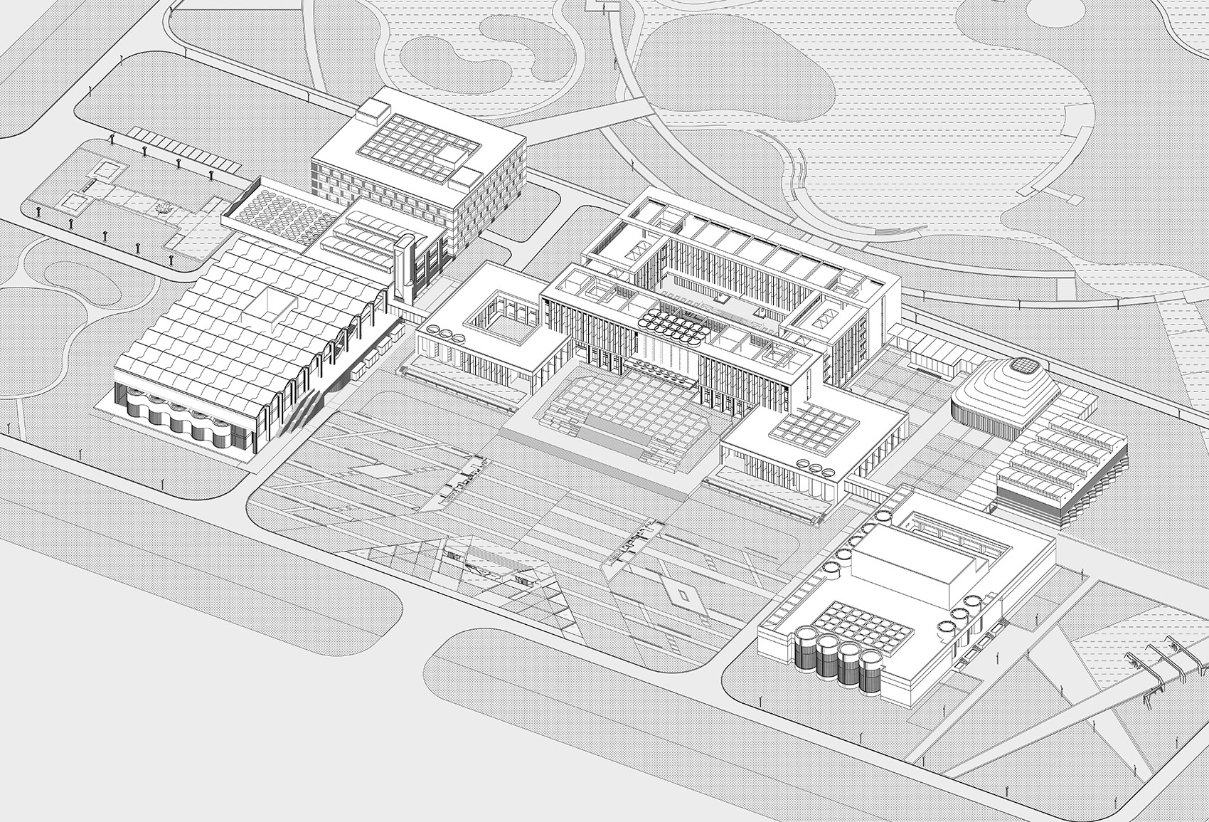 陕煤榆林化学厂前区丨中国榆林丨中国建筑设计研究院杨光团队-96