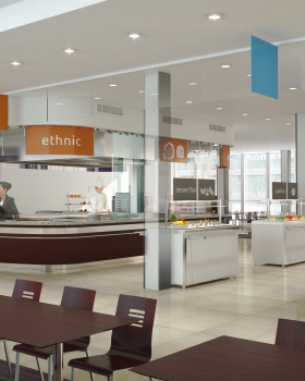 Corporate Restaurant 3D Interiors (Archive)