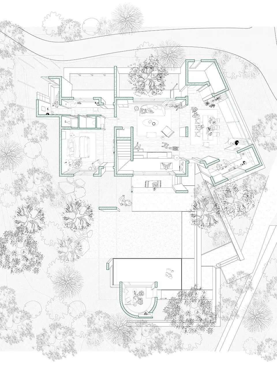 垣建筑新作｜现代陕南民居的另一种可能-185