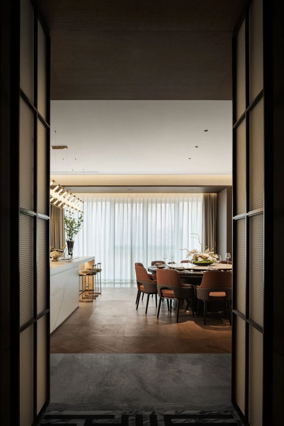 武汉沙湖中心·云玺 样板间丨中国武汉丨李益中空间设计-18