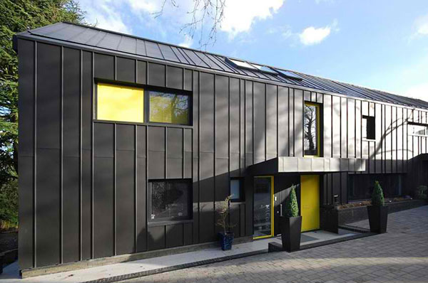 Merrodown: The Black Zinc House in England | Home Design Lover-6