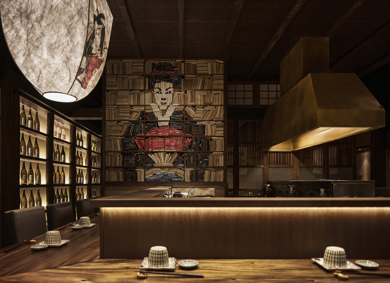 飞鸟日料居酒屋丨中国丨黑珍珠空间设计事务所-15