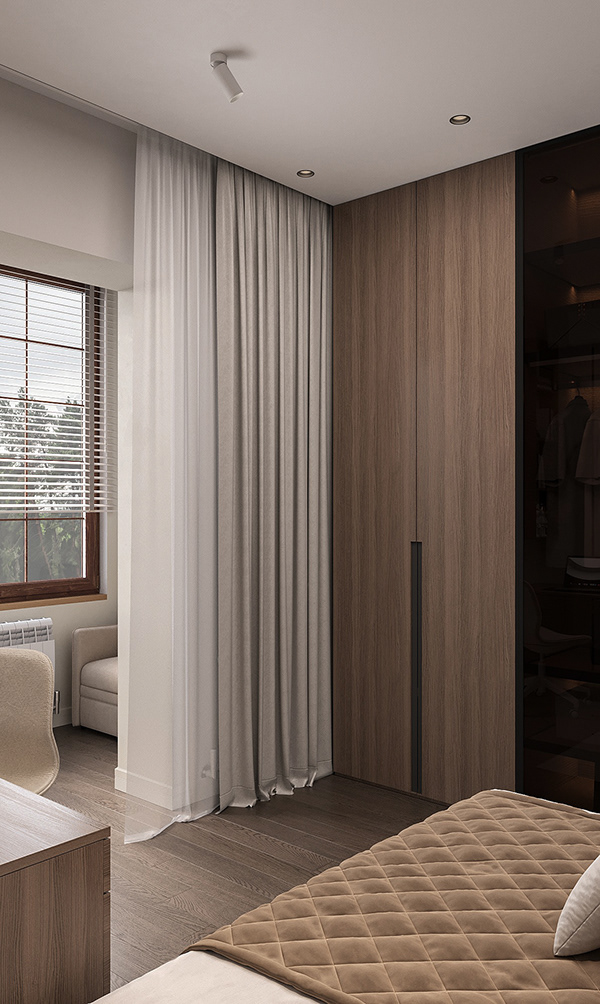 四口之家120平现代设计住宅-35